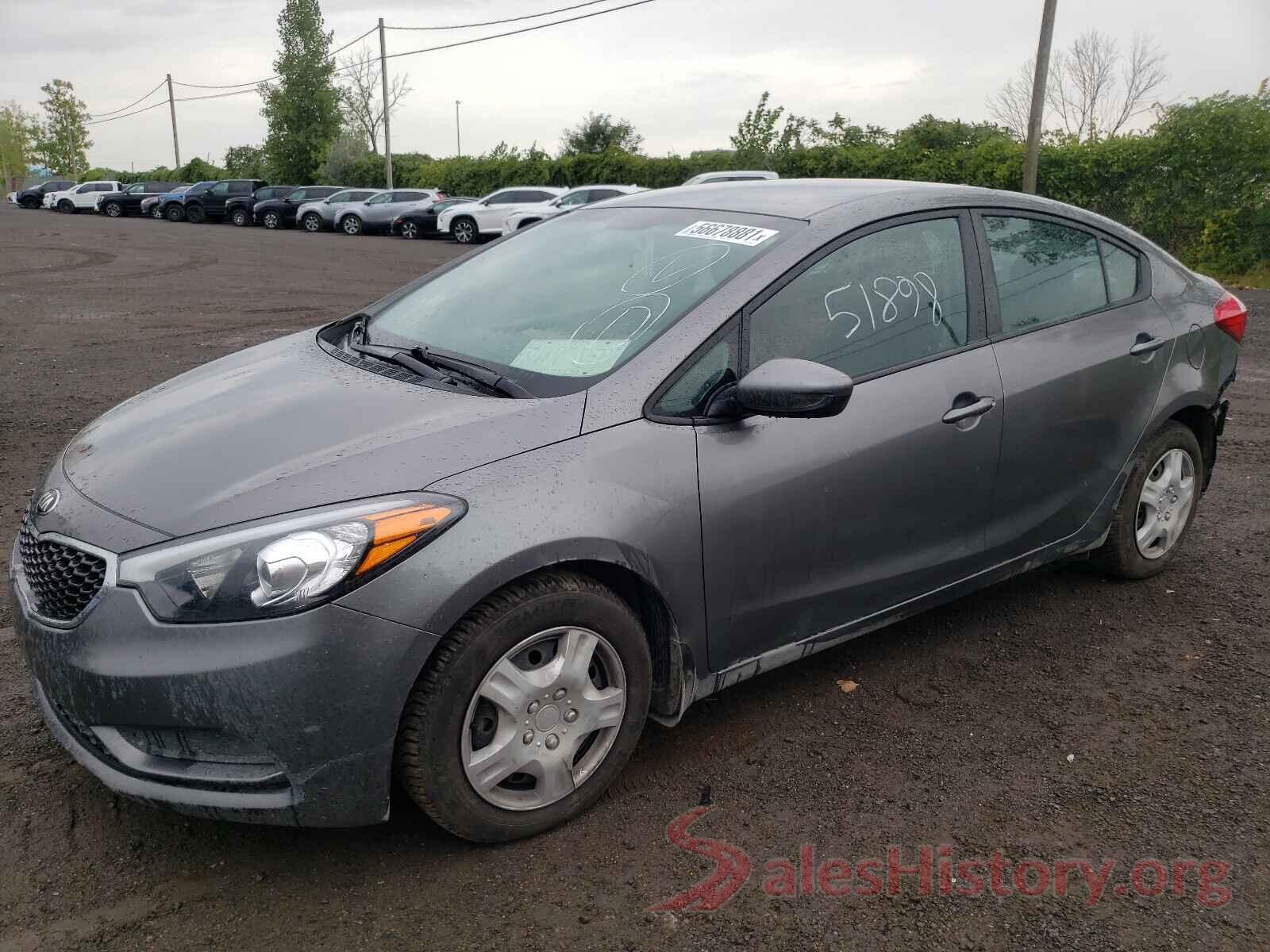 KNAFK4A62G5509581 2016 KIA FORTE