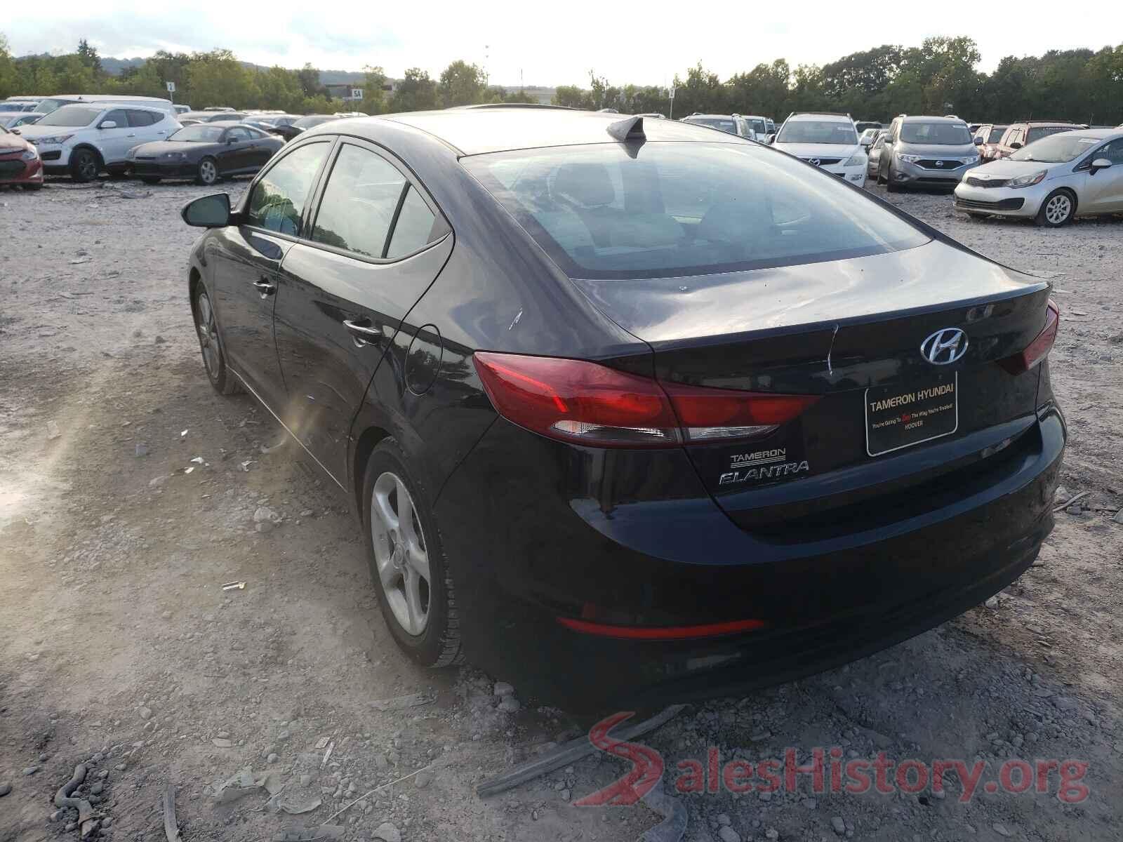 5NPD84LF3JH280857 2018 HYUNDAI ELANTRA