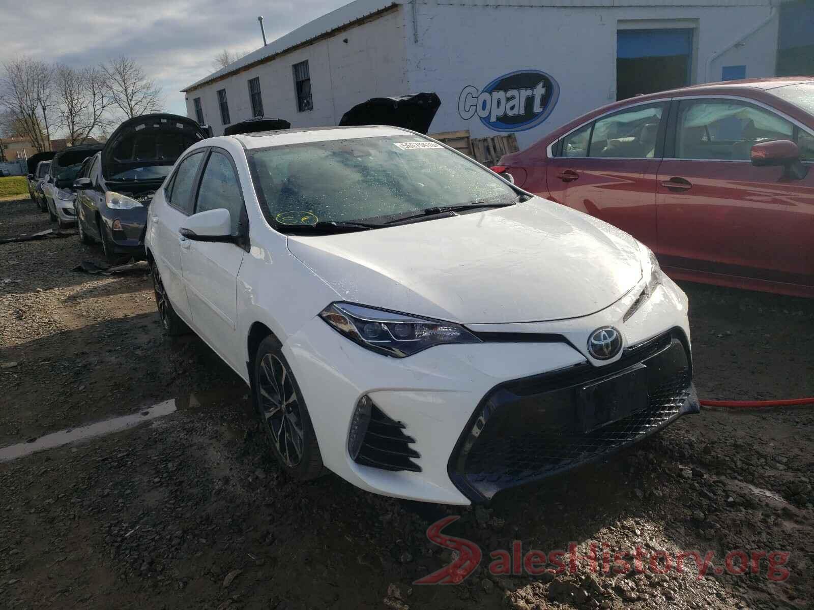 2T1BURHE5KC125697 2019 TOYOTA COROLLA