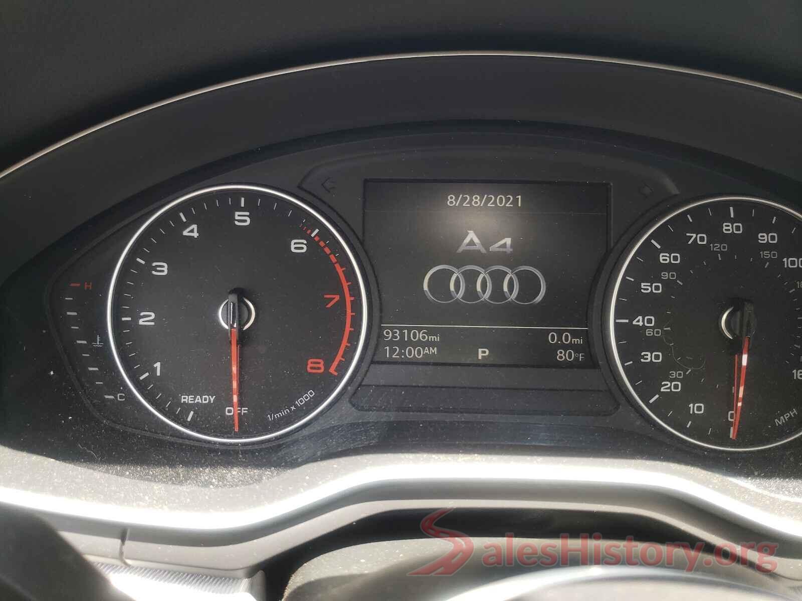 WAUGMAF48HN045976 2017 AUDI A4