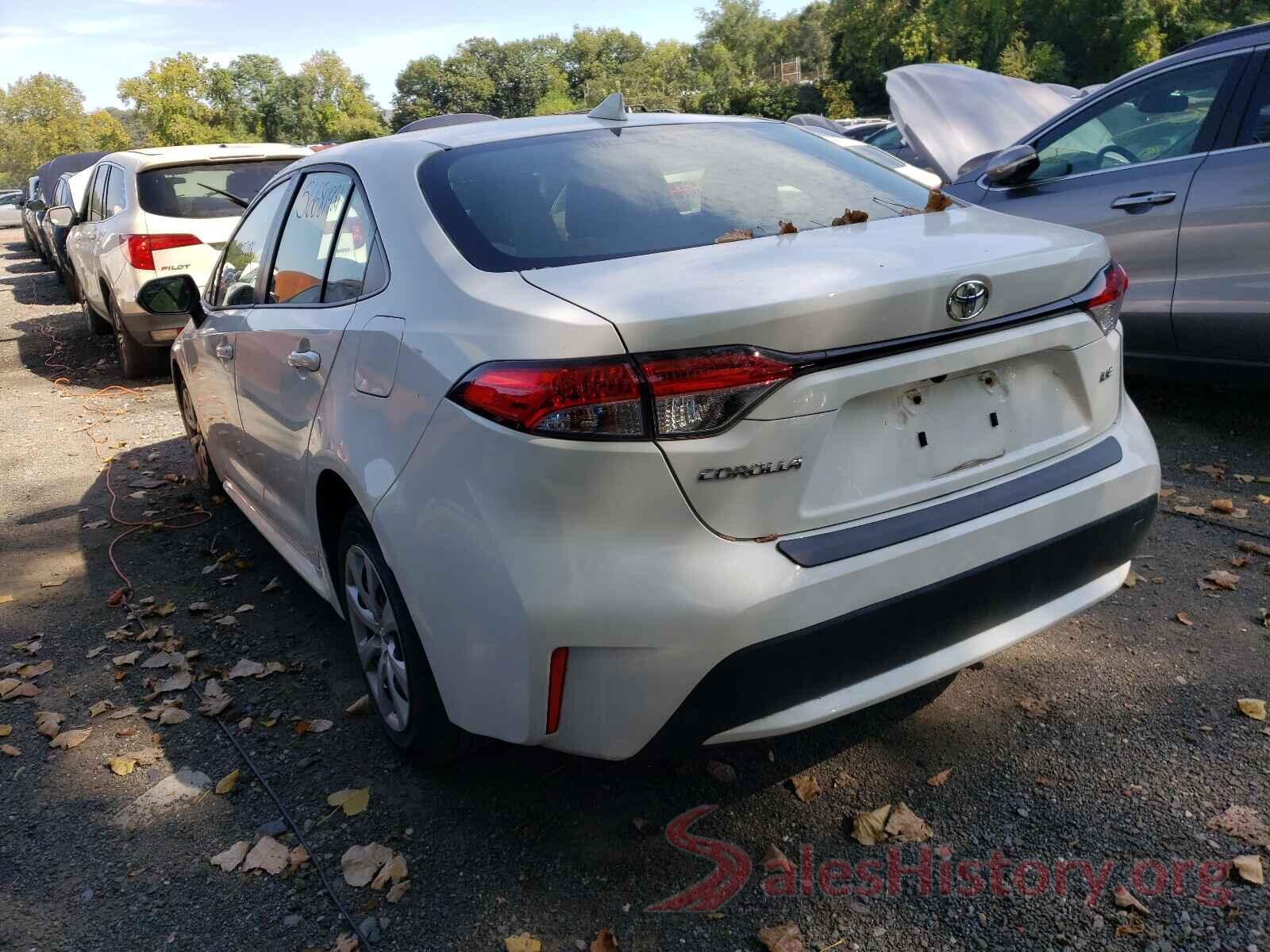 JTDEPRAEXLJ017127 2020 TOYOTA COROLLA