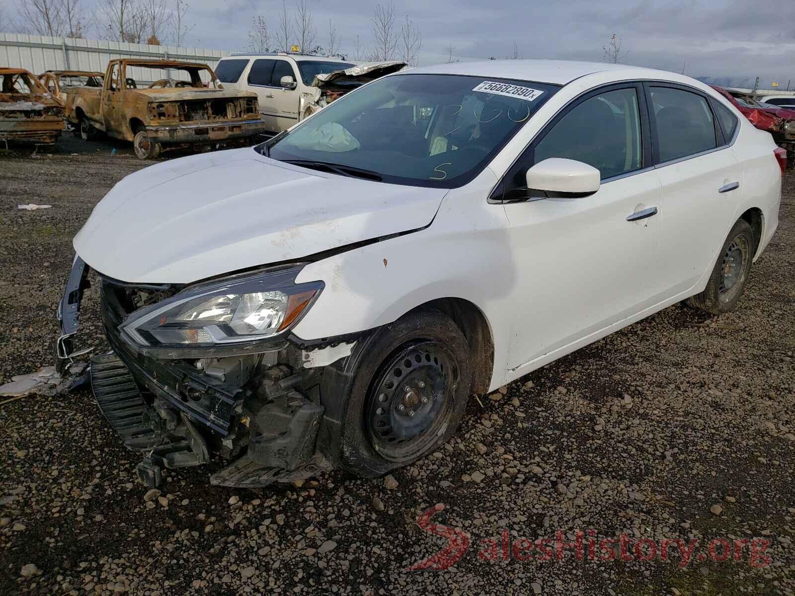 3N1AB7AP4KY309601 2019 NISSAN SENTRA