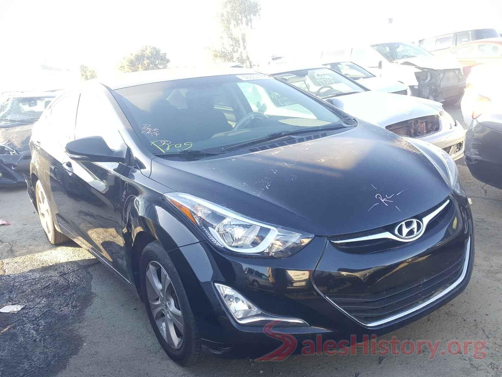 5NPDH4AE9GH754104 2016 HYUNDAI ELANTRA