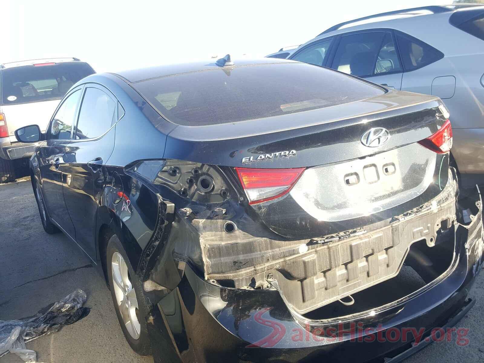 5NPDH4AE9GH754104 2016 HYUNDAI ELANTRA