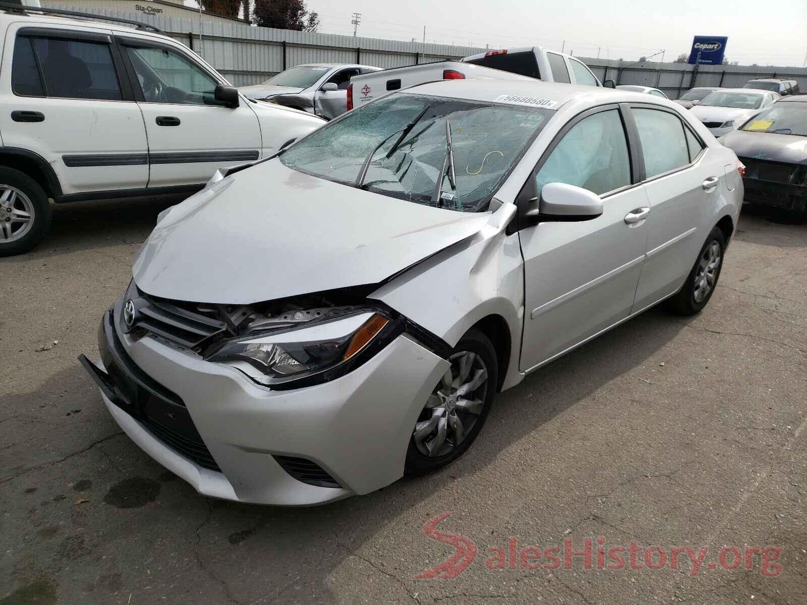 5YFBURHE9GP545132 2016 TOYOTA COROLLA