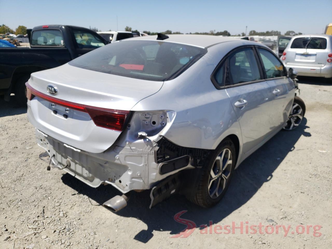 3KPF24AD3LE211928 2020 KIA FORTE