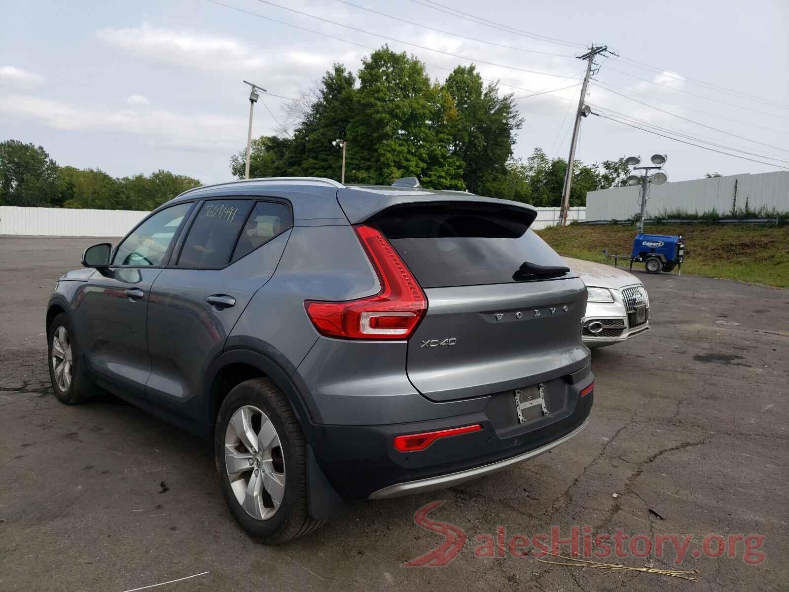 YV4162UK8K2156303 2019 VOLVO XC40