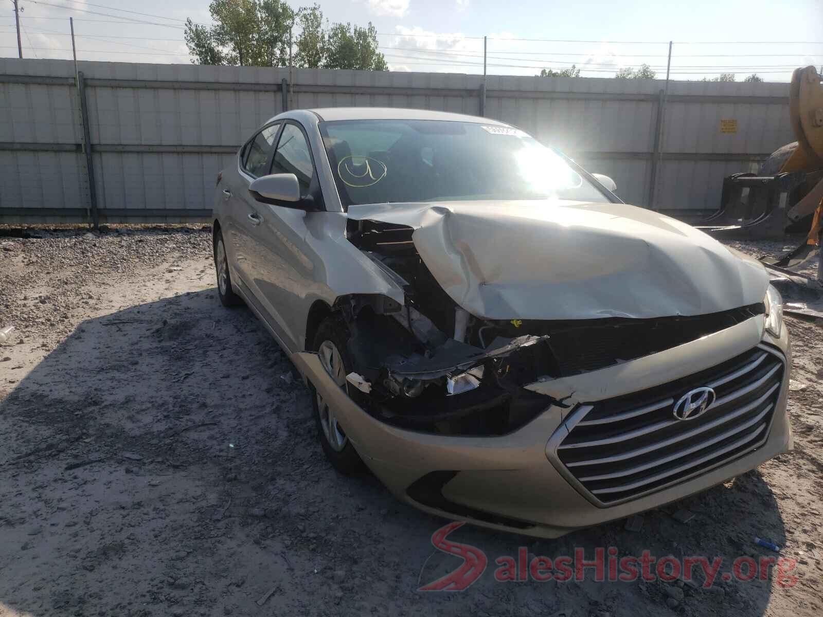 KMHD74LF8HU110735 2017 HYUNDAI ELANTRA