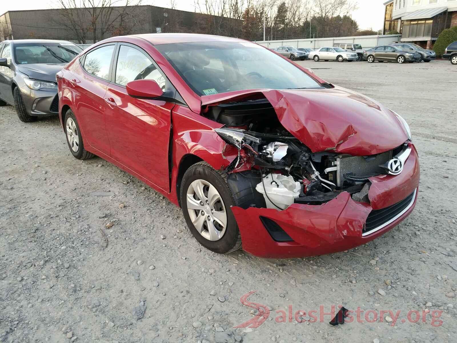 KMHDH4AE2GU515351 2016 HYUNDAI ELANTRA