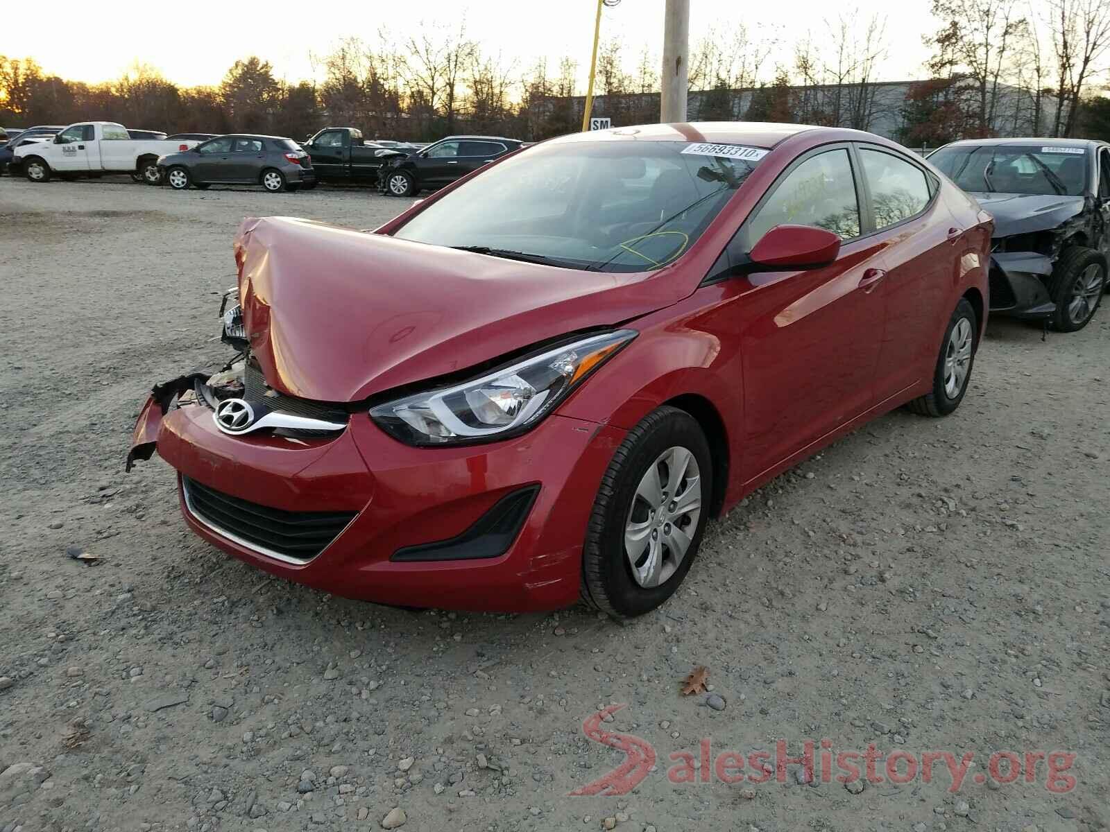 KMHDH4AE2GU515351 2016 HYUNDAI ELANTRA