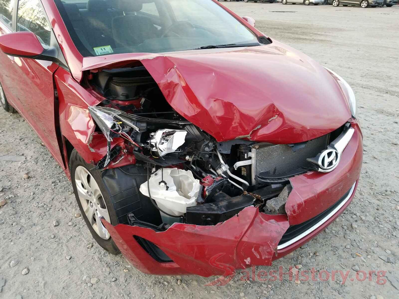 KMHDH4AE2GU515351 2016 HYUNDAI ELANTRA