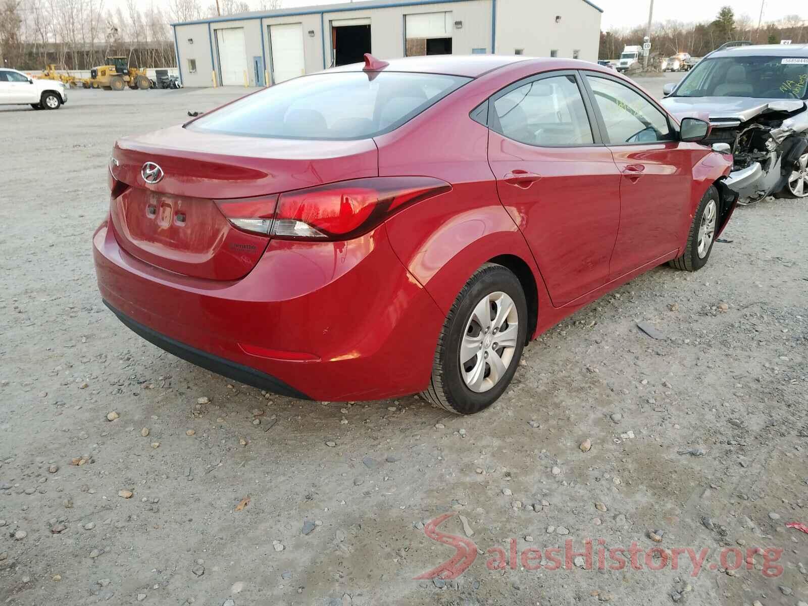 KMHDH4AE2GU515351 2016 HYUNDAI ELANTRA