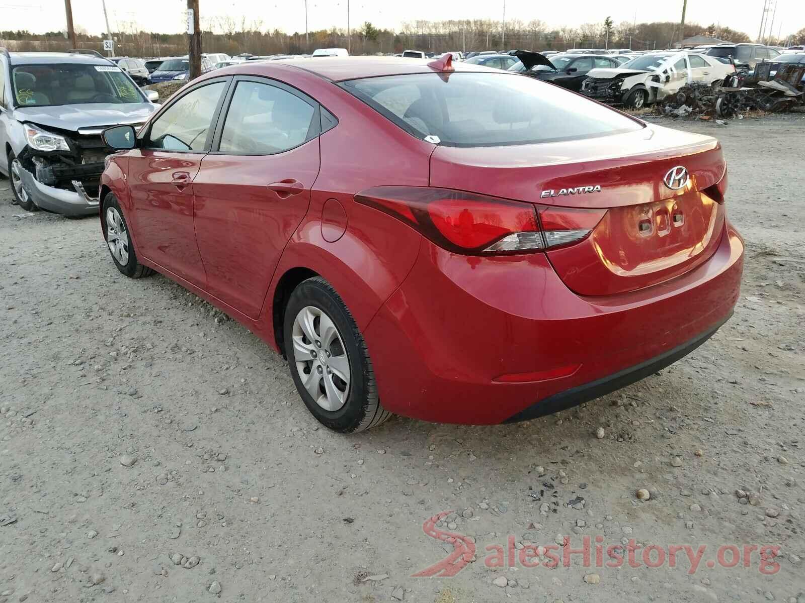 KMHDH4AE2GU515351 2016 HYUNDAI ELANTRA