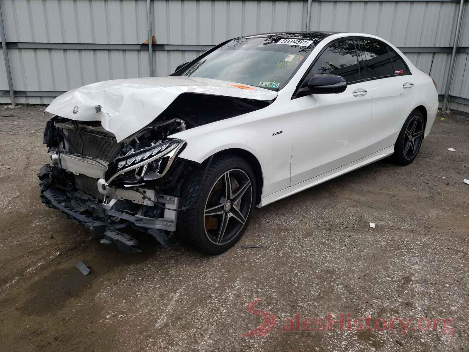 55SWF6EB6GU125469 2016 MERCEDES-BENZ C-CLASS