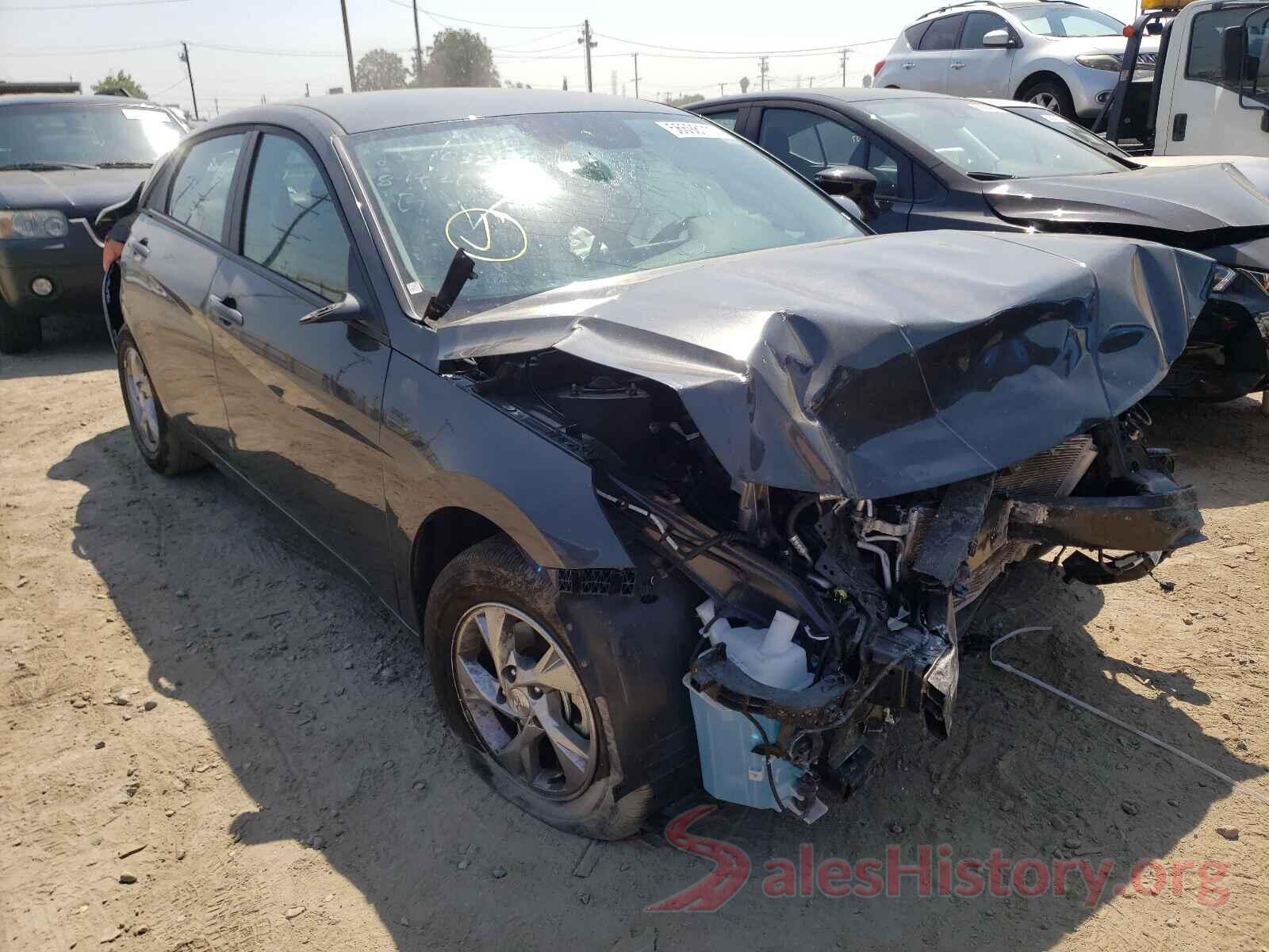 5NPLL4AG2MH036935 2021 HYUNDAI ELANTRA