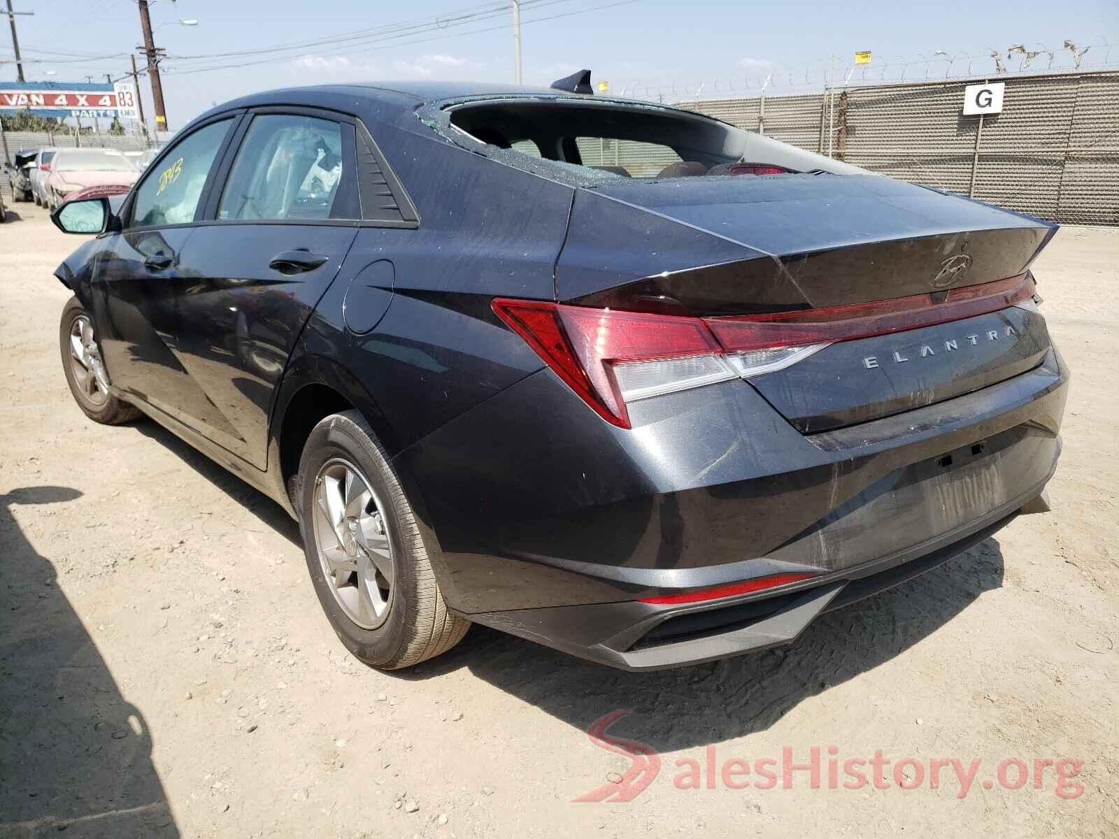 5NPLL4AG2MH036935 2021 HYUNDAI ELANTRA