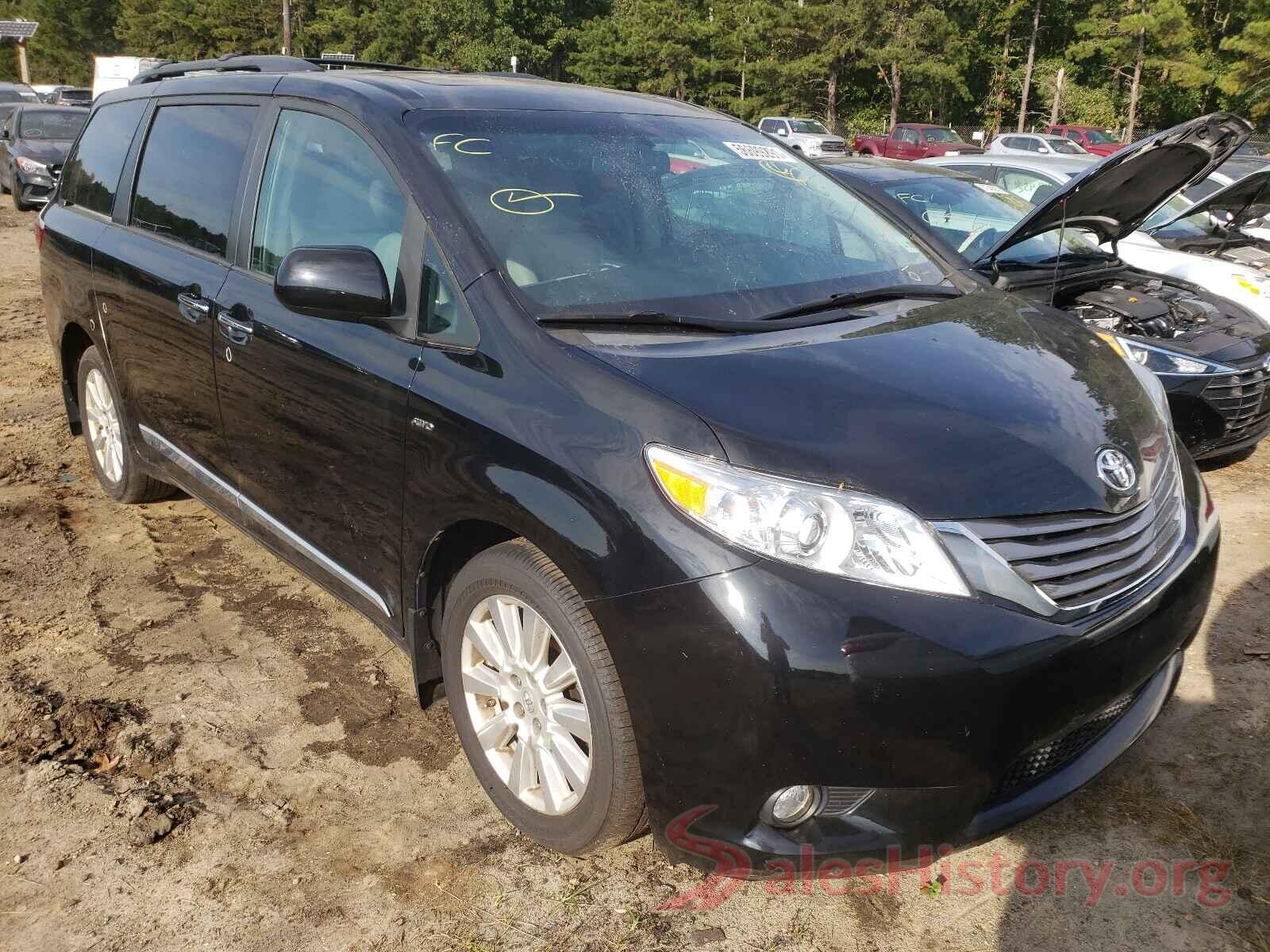 5TDDZ3DC0HS150101 2017 TOYOTA SIENNA