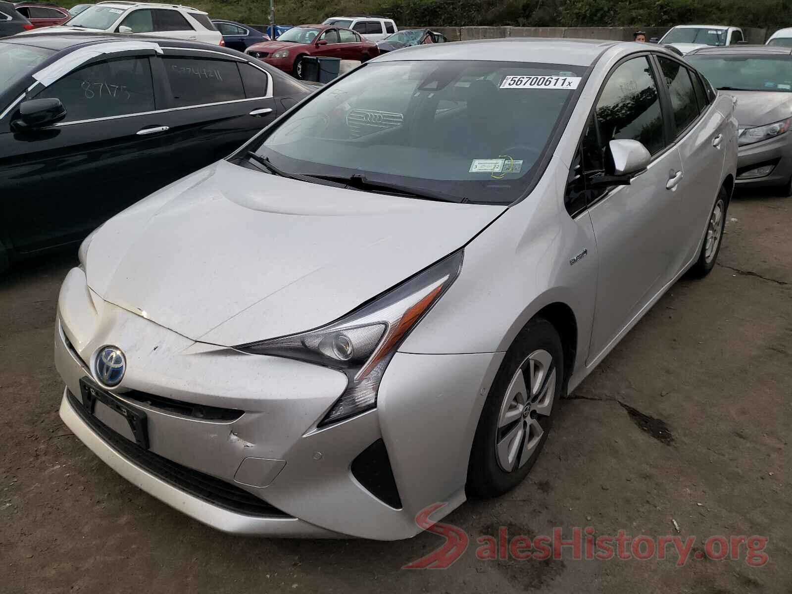 JTDKBRFU3H3045462 2017 TOYOTA PRIUS