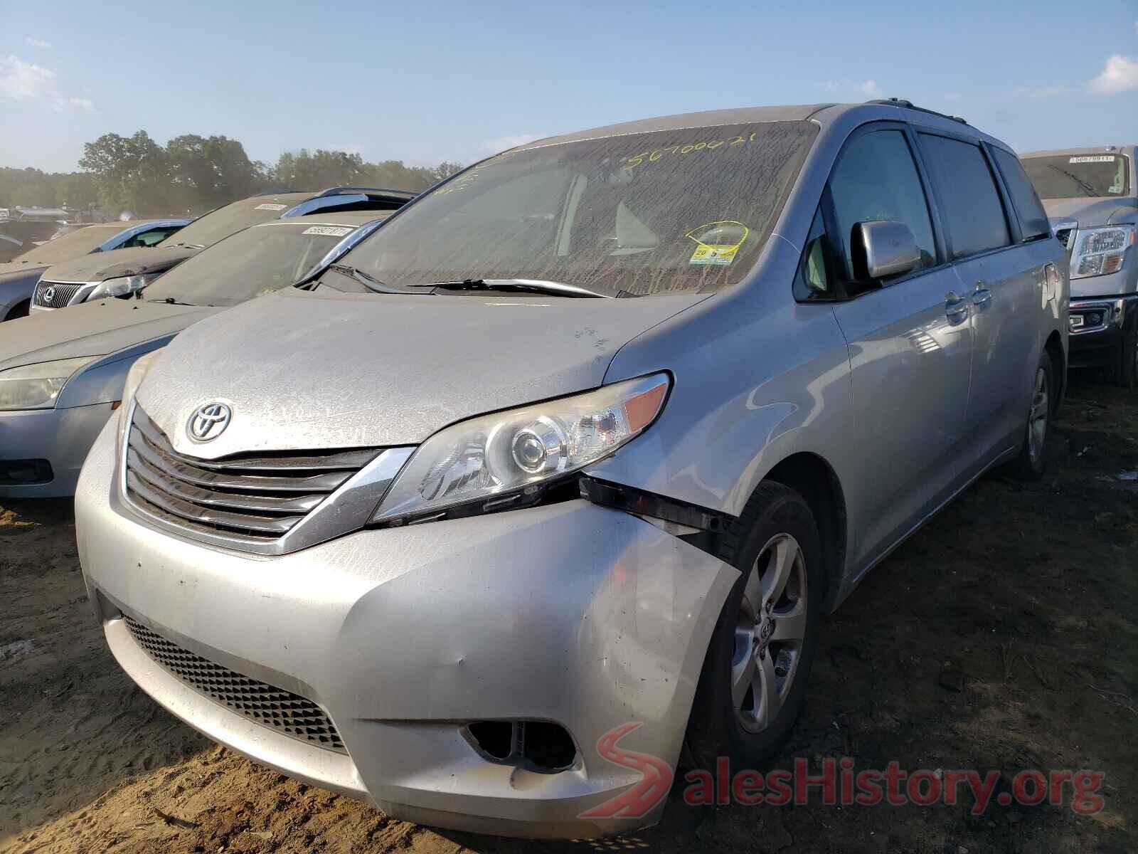 5TDKK3DC2ES467580 2014 TOYOTA SIENNA