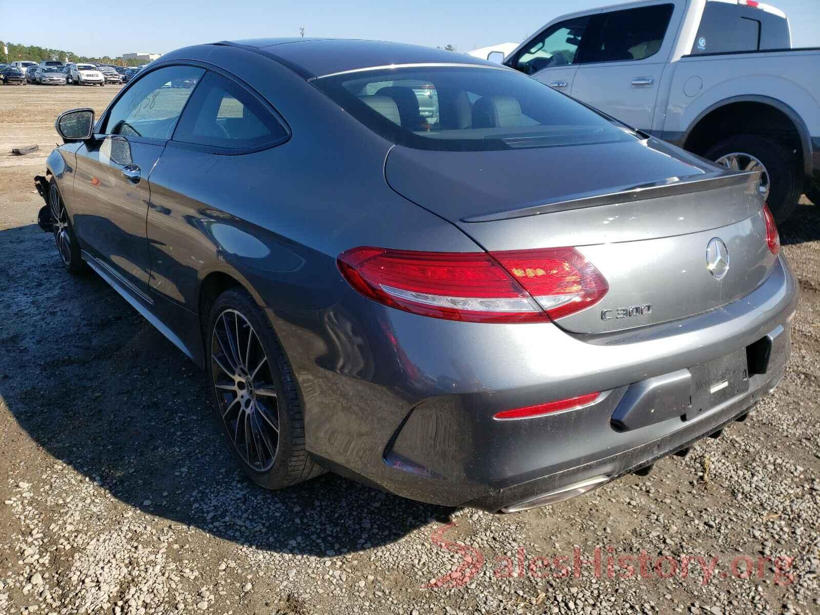 WDDWJ4JB1HF581943 2017 MERCEDES-BENZ C CLASS