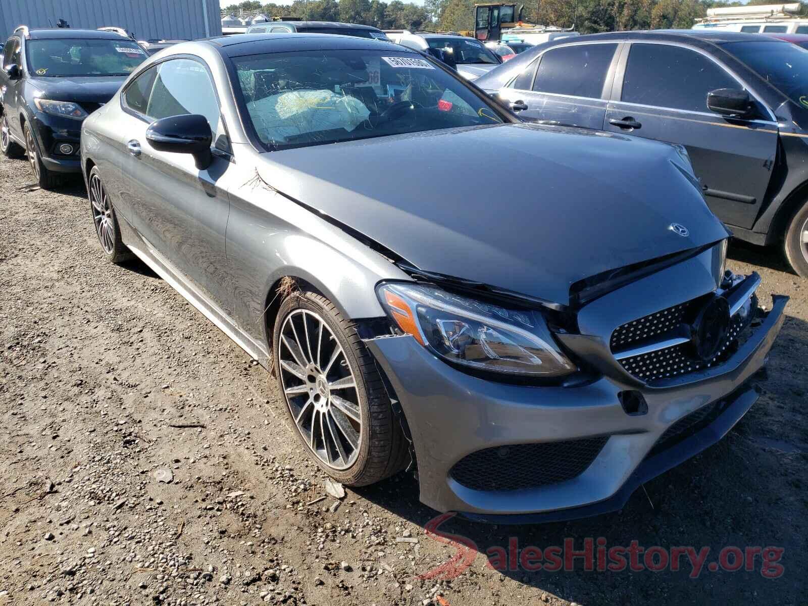 WDDWJ4JB1HF581943 2017 MERCEDES-BENZ C CLASS