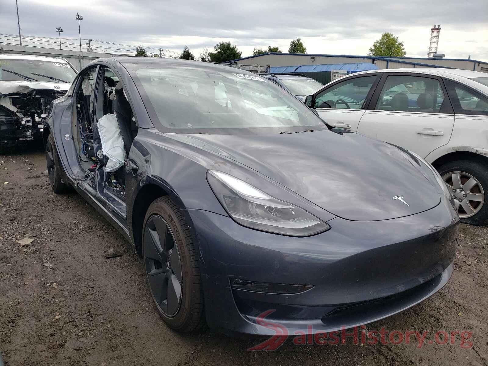 5YJ3E1EB2MF983219 2021 TESLA MODEL 3