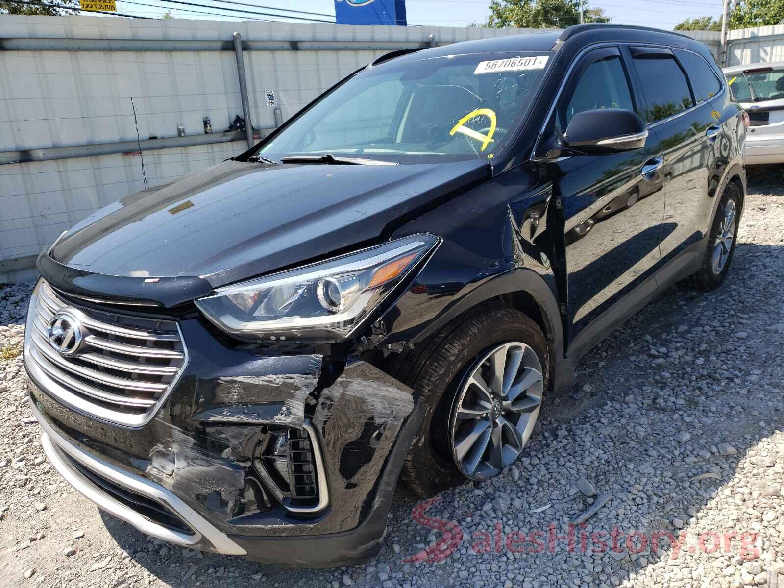 KM8SN4HF1HU237025 2017 HYUNDAI SANTA FE