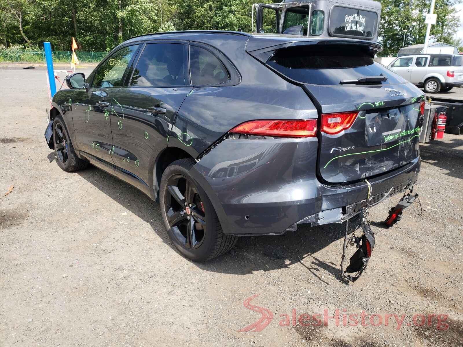 SADCM2FV5KA390045 2019 JAGUAR F-PACE