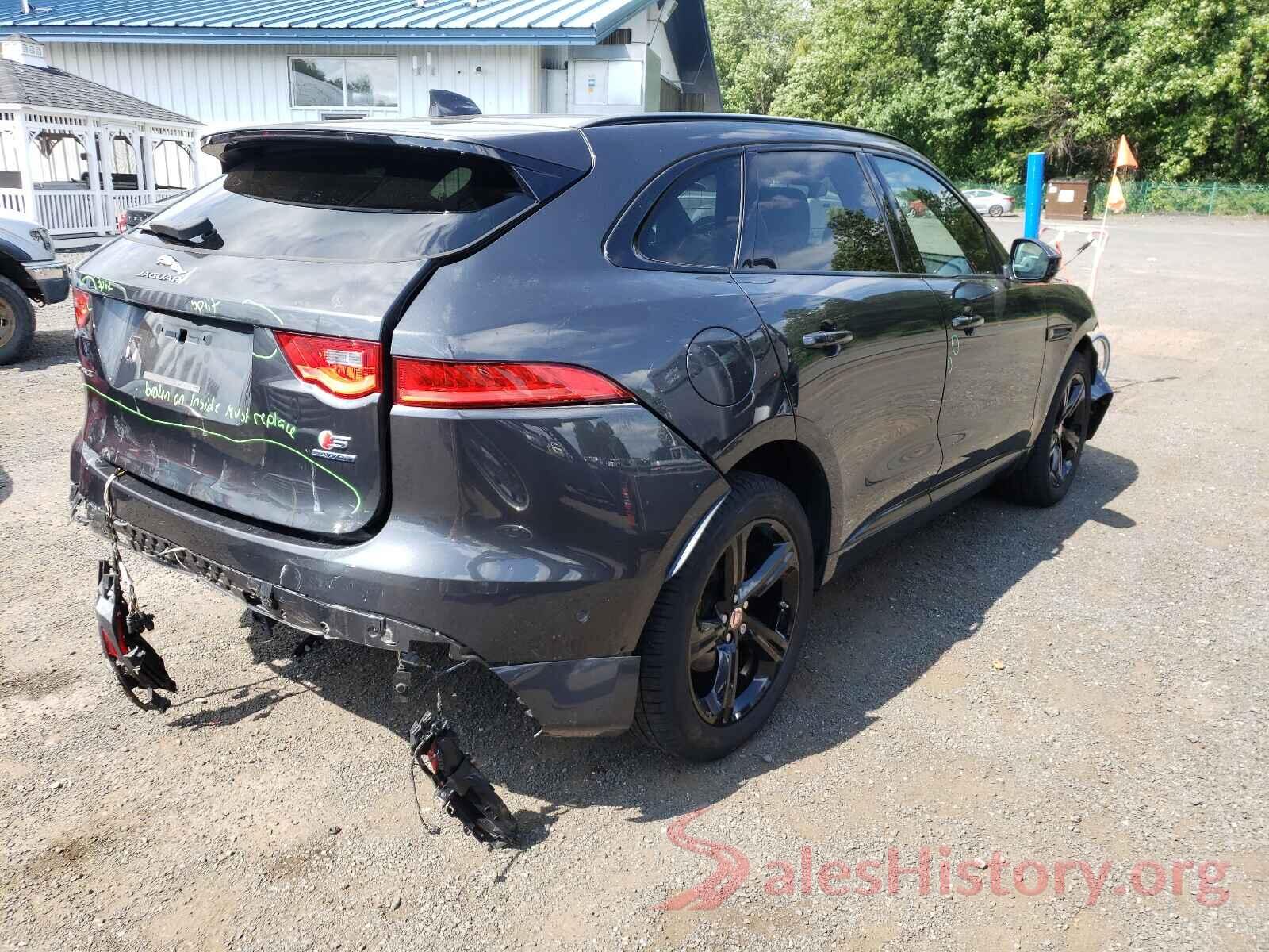 SADCM2FV5KA390045 2019 JAGUAR F-PACE