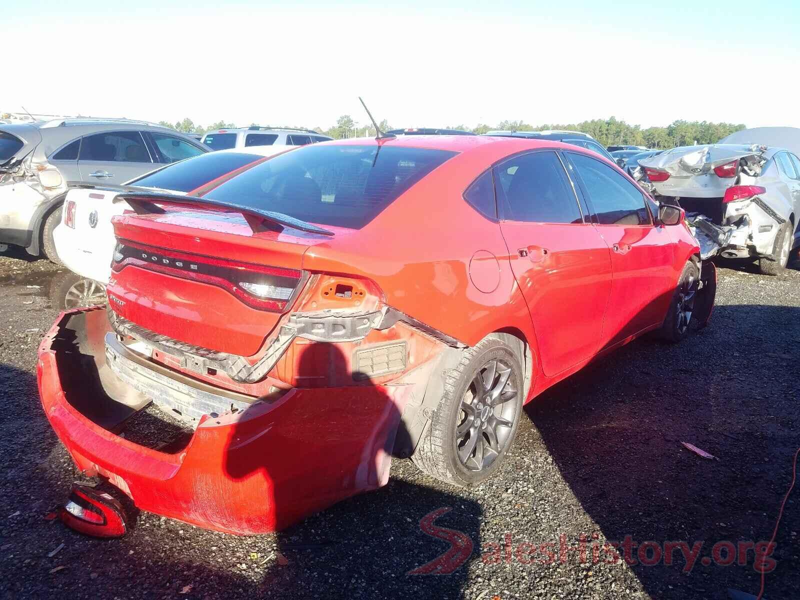 1C3CDFAA5GD656780 2016 DODGE DART