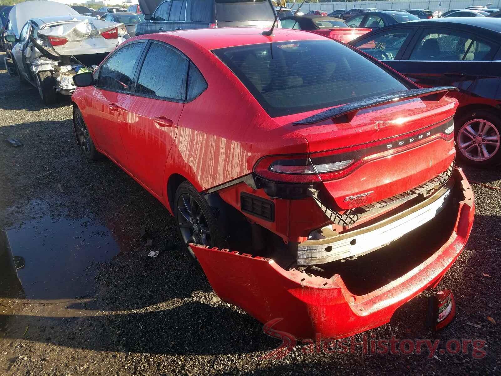 1C3CDFAA5GD656780 2016 DODGE DART