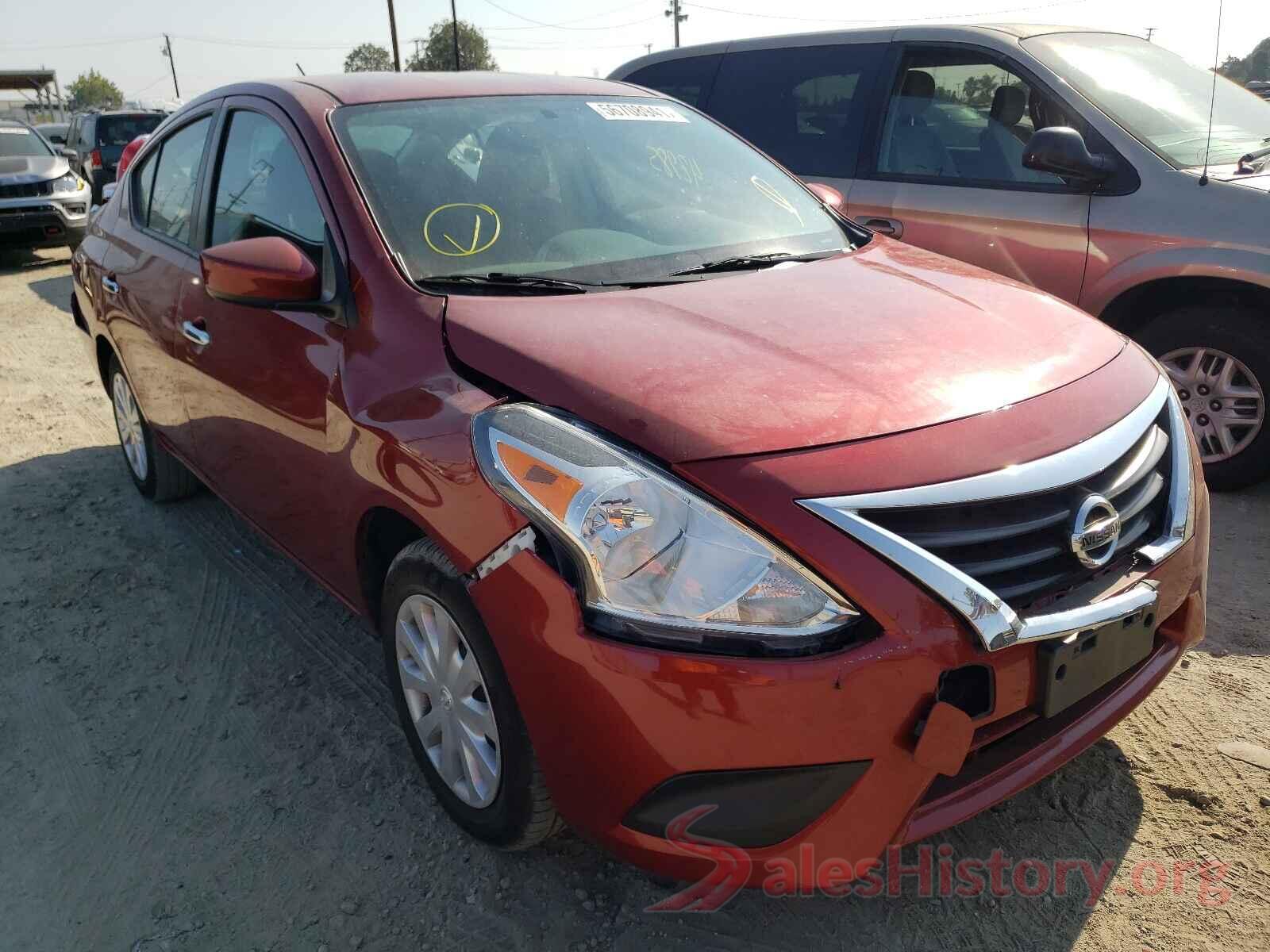 3N1CN7AP4KL861399 2019 NISSAN VERSA