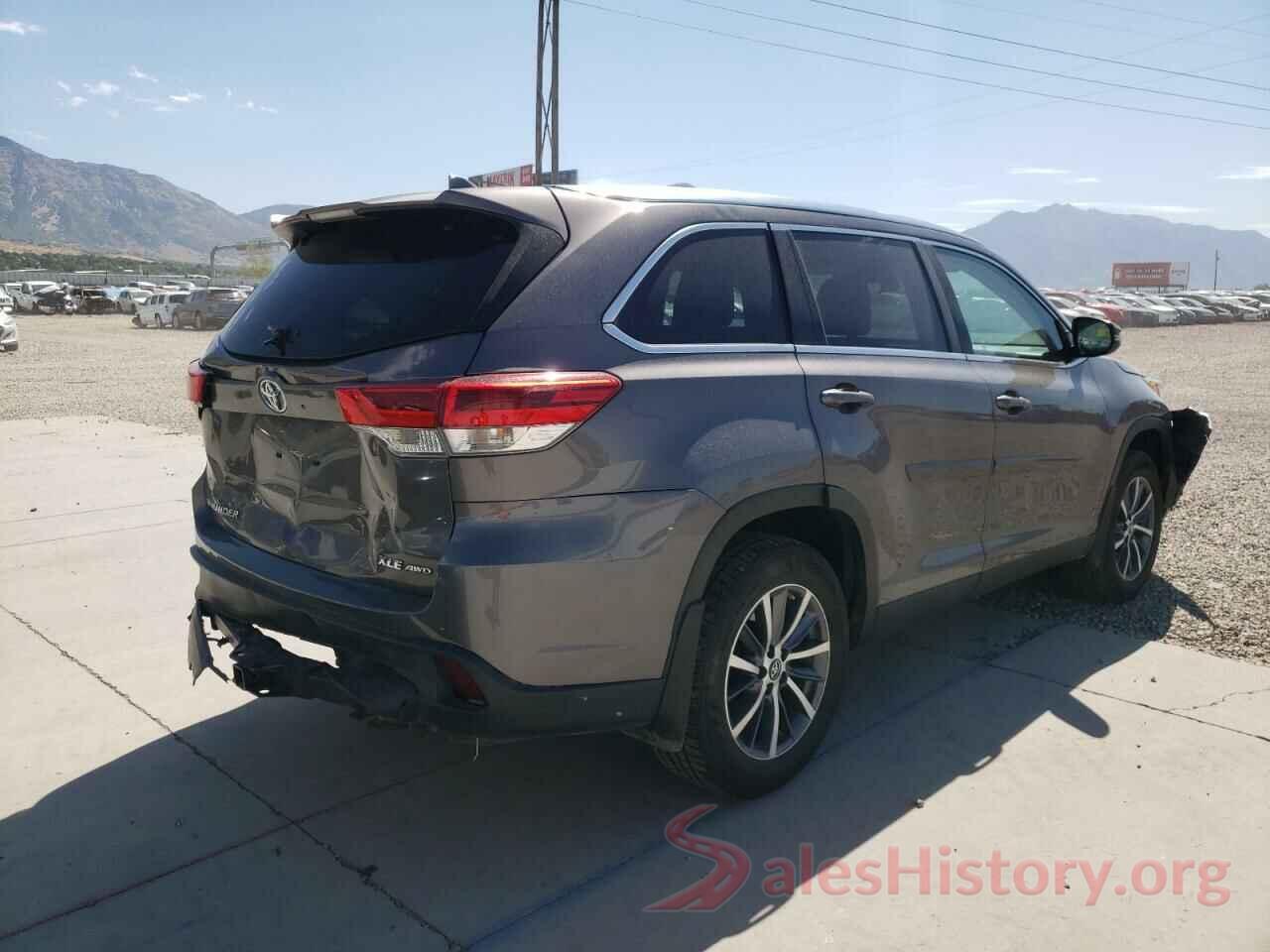 5TDJZRFH1KS570150 2019 TOYOTA HIGHLANDER