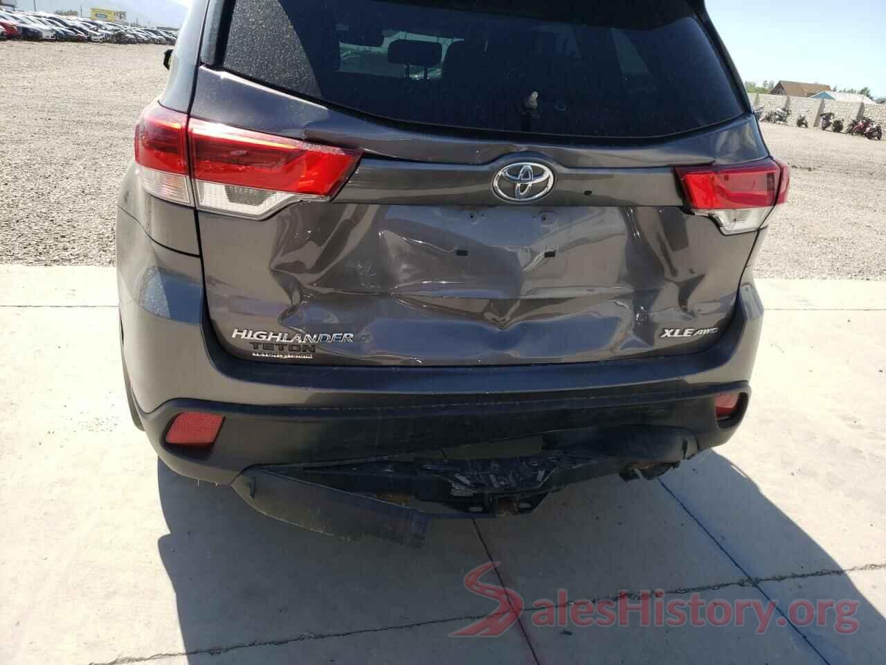 5TDJZRFH1KS570150 2019 TOYOTA HIGHLANDER