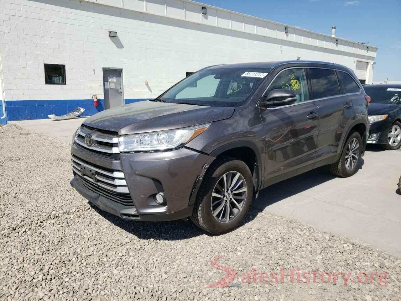 5TDJZRFH1KS570150 2019 TOYOTA HIGHLANDER