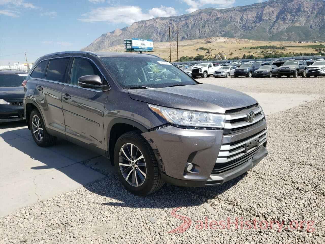 5TDJZRFH1KS570150 2019 TOYOTA HIGHLANDER