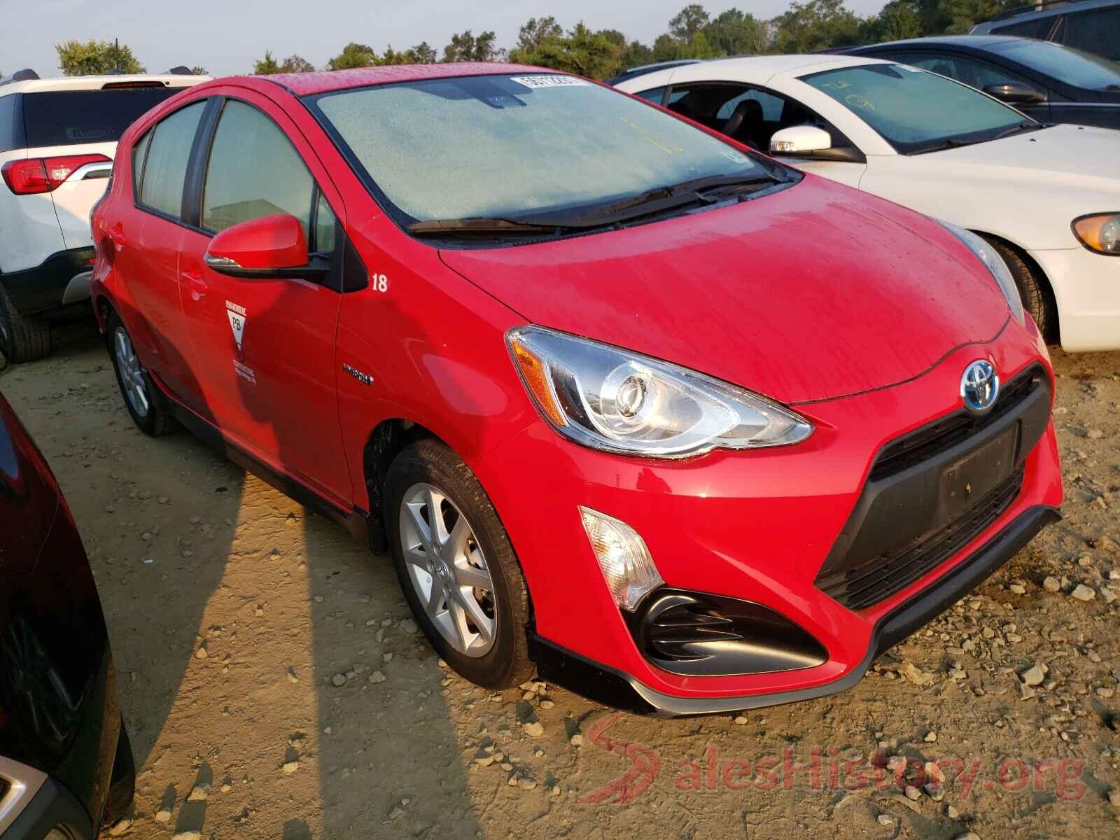 JTDKDTB31H1597543 2017 TOYOTA PRIUS