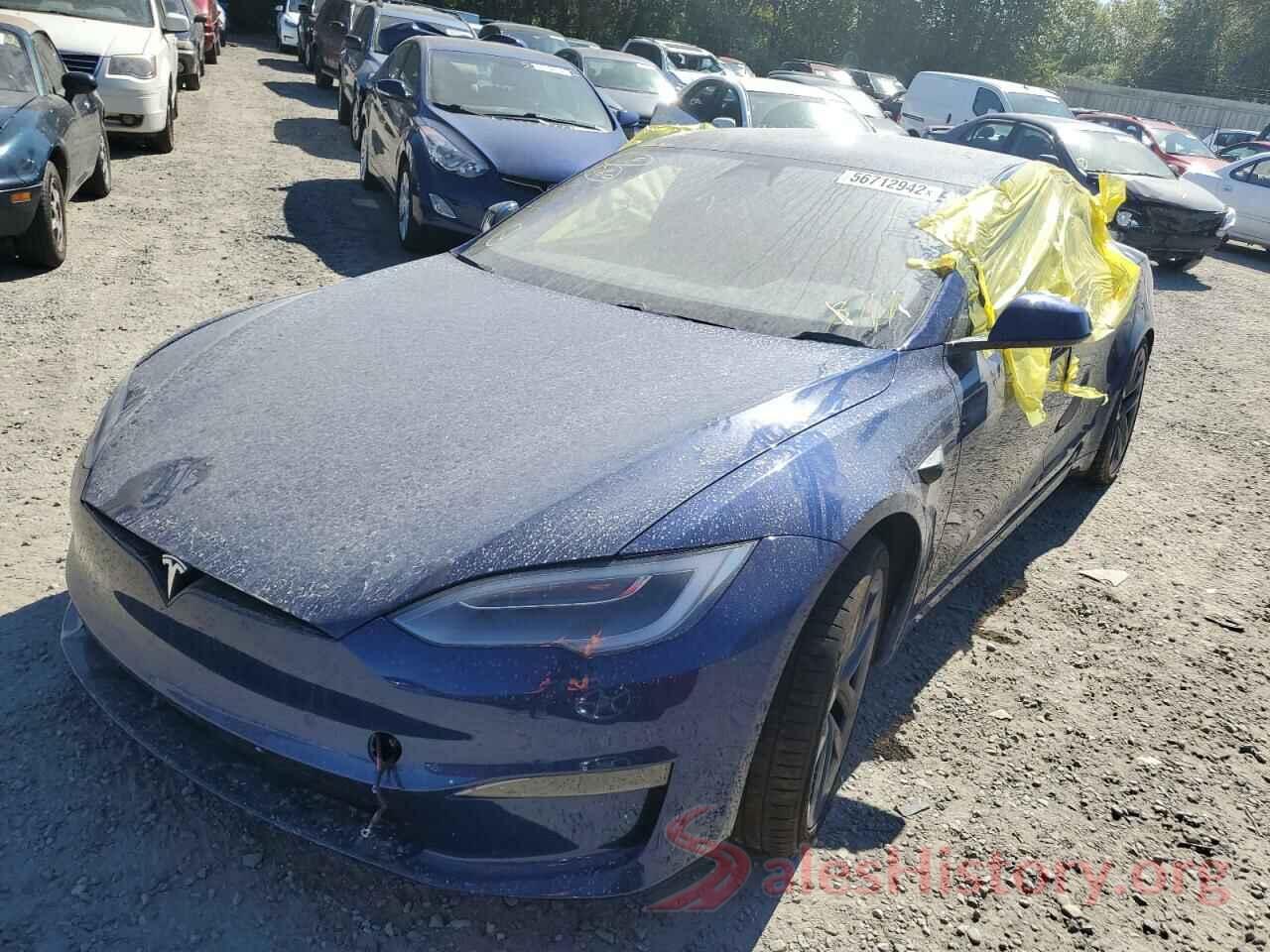 5YJSA1E62MF438566 2021 TESLA MODEL S