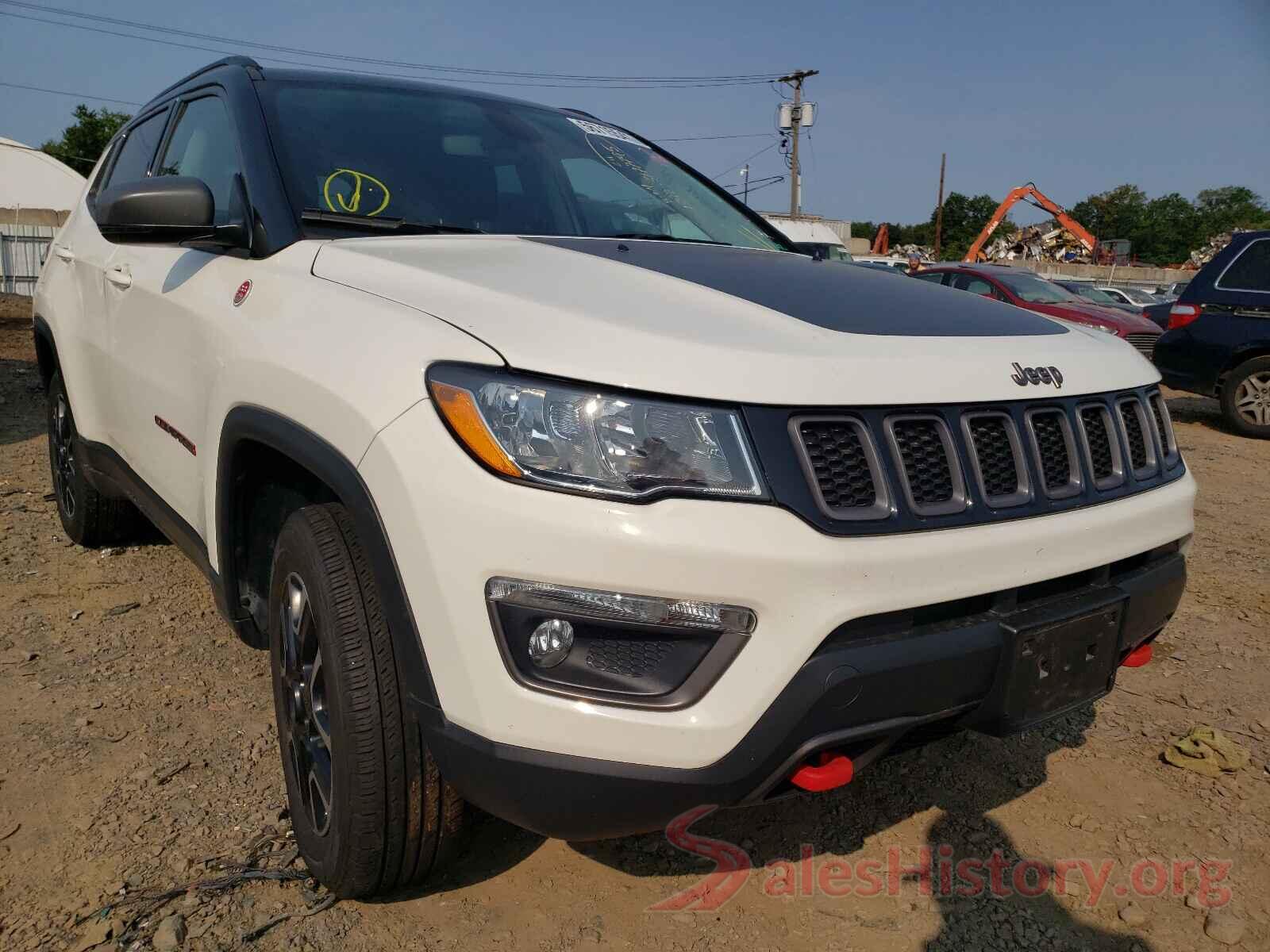 3C4NJDDB7KT733268 2019 JEEP COMPASS