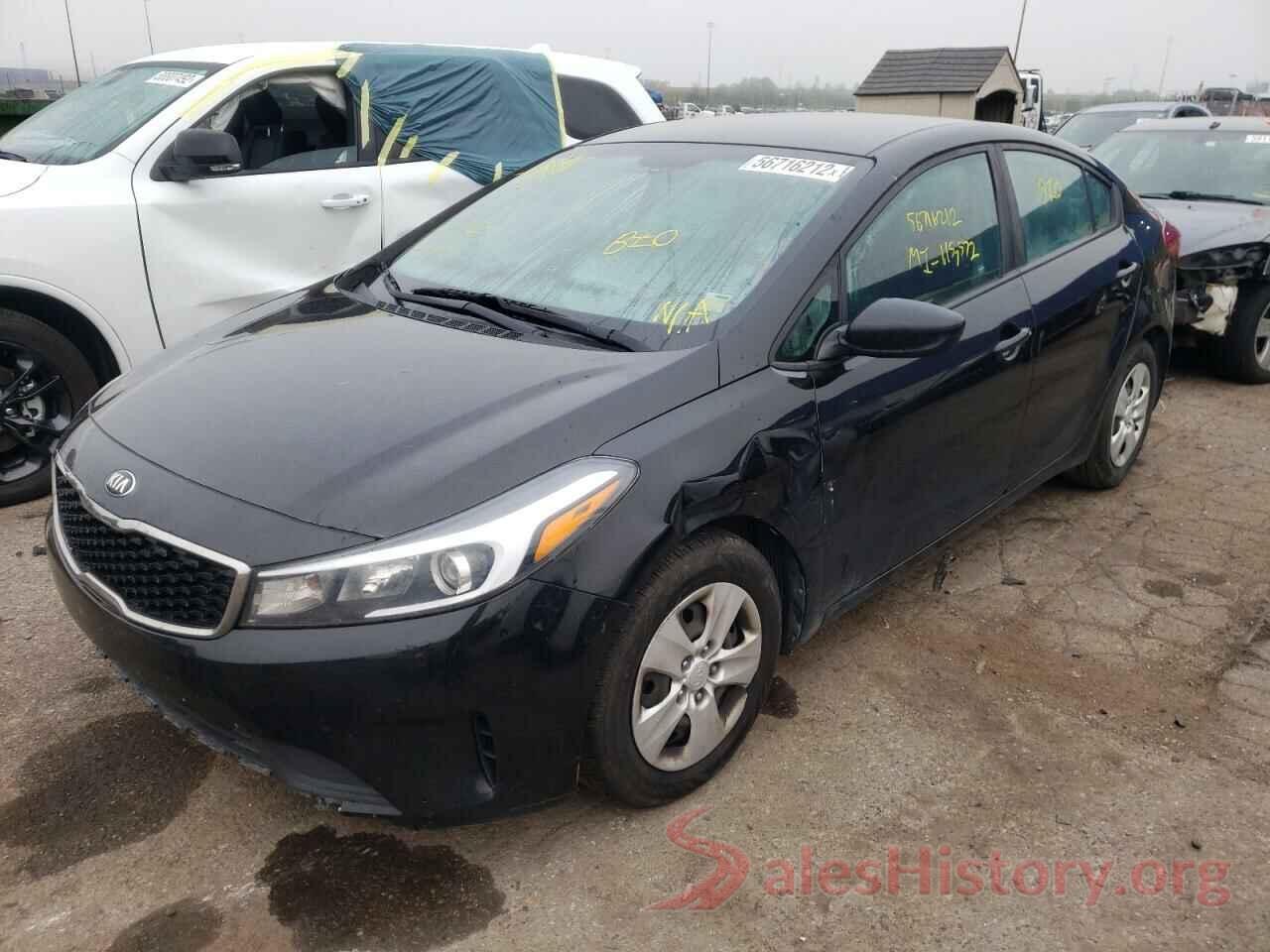 3KPFK4A74HE062687 2017 KIA FORTE