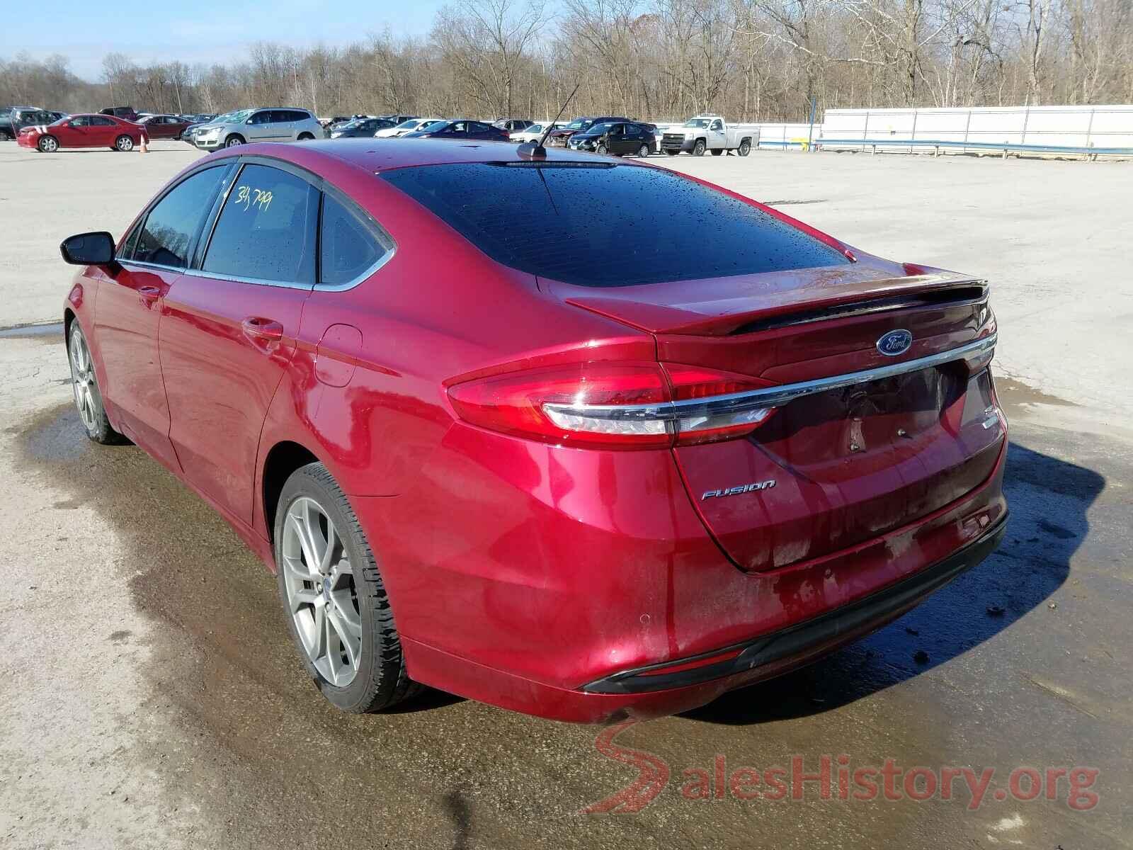 3FA6P0HD4HR411710 2017 FORD FUSION