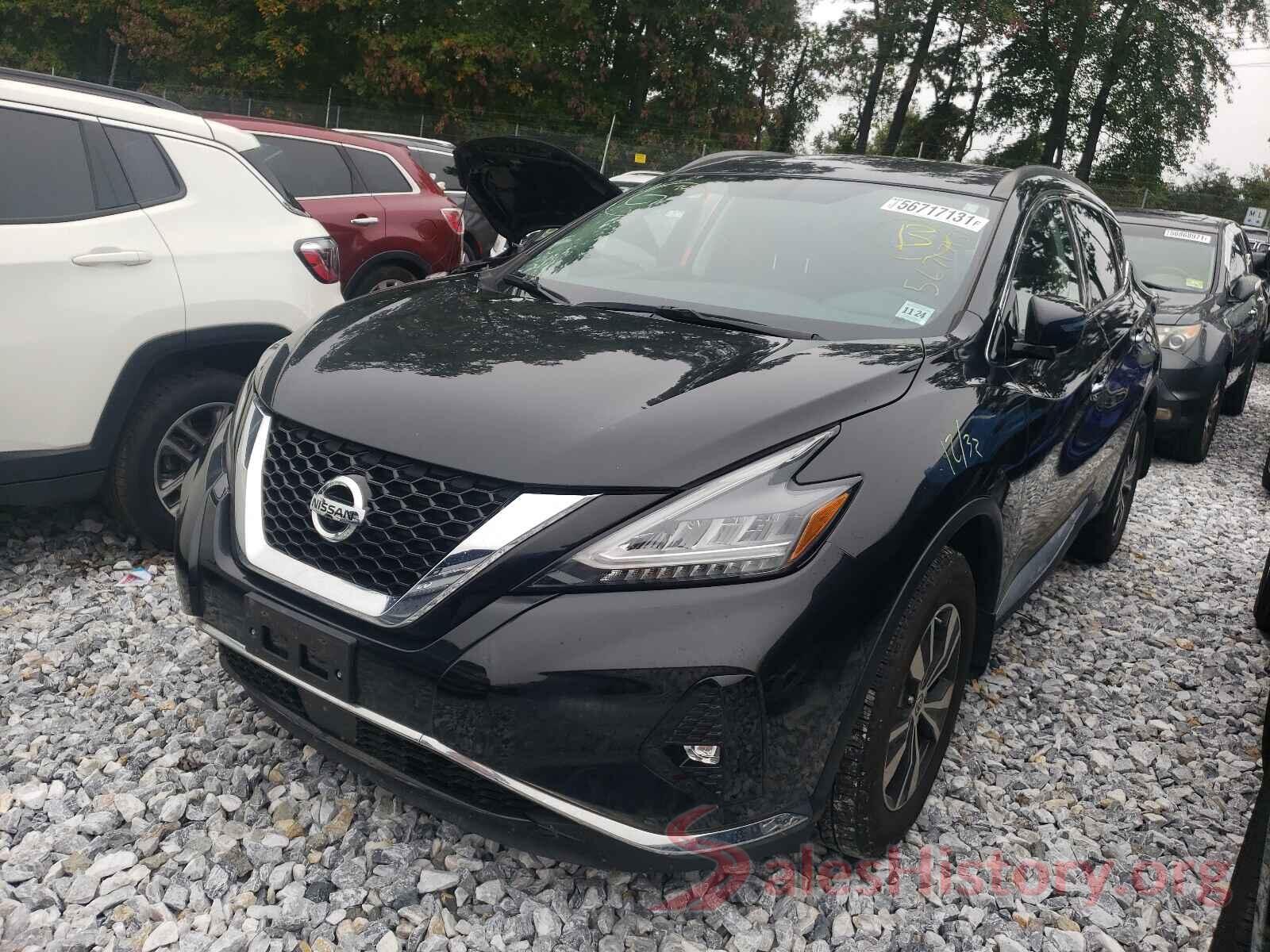 5N1AZ2MS7KN133969 2019 NISSAN MURANO