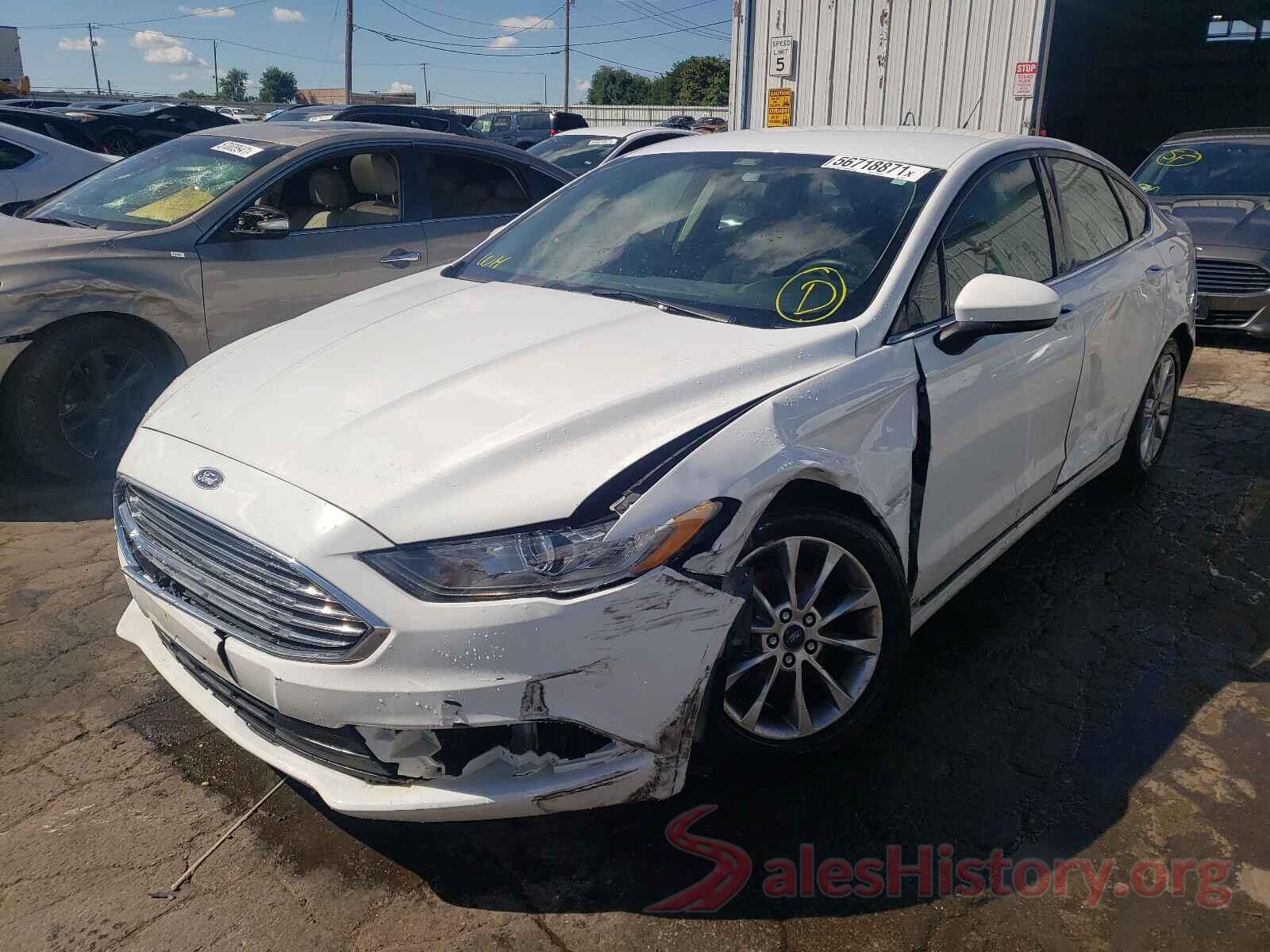 3FA6P0HD5HR347614 2017 FORD FUSION