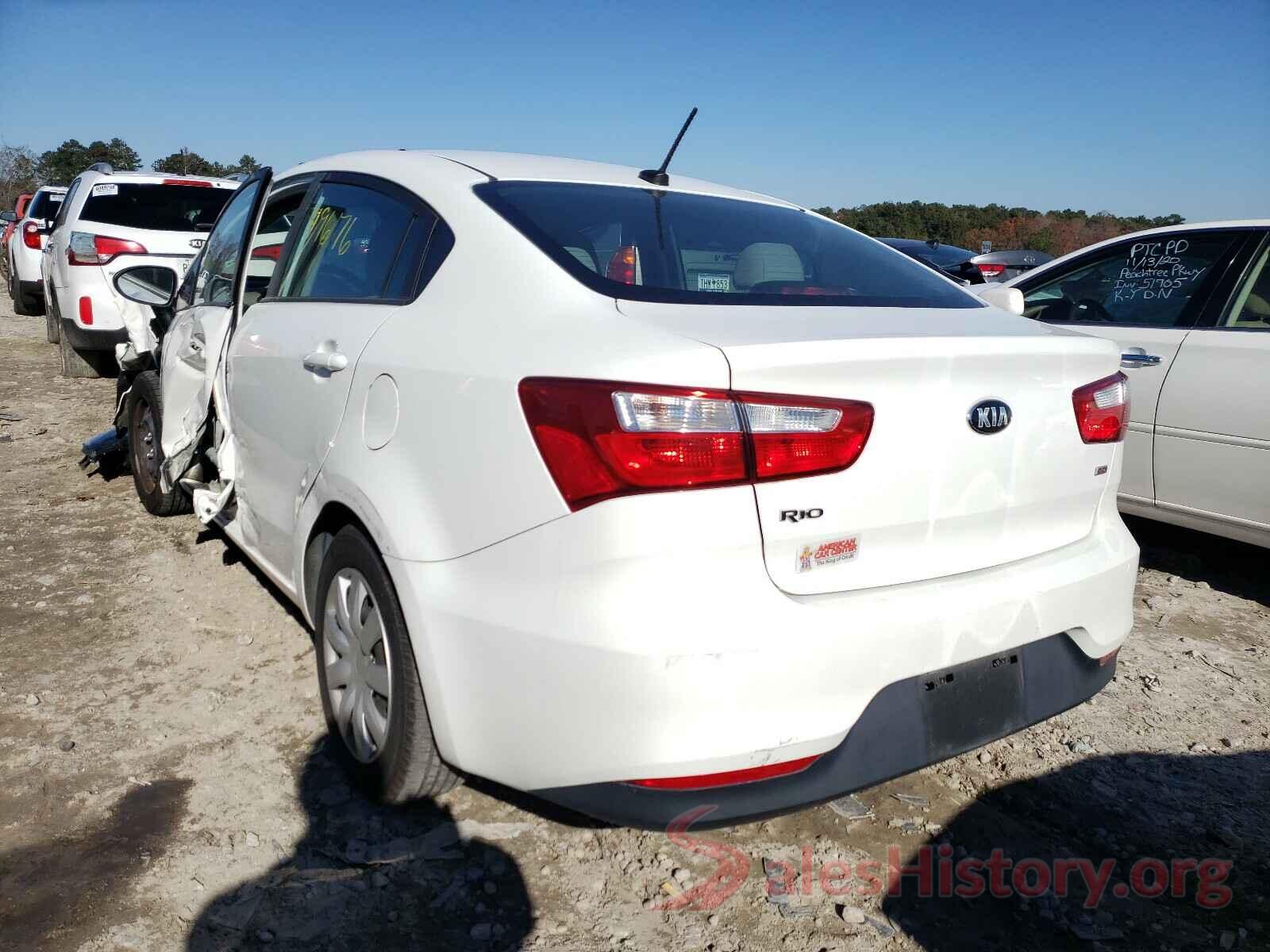 KNADM4A37H6085706 2017 KIA RIO