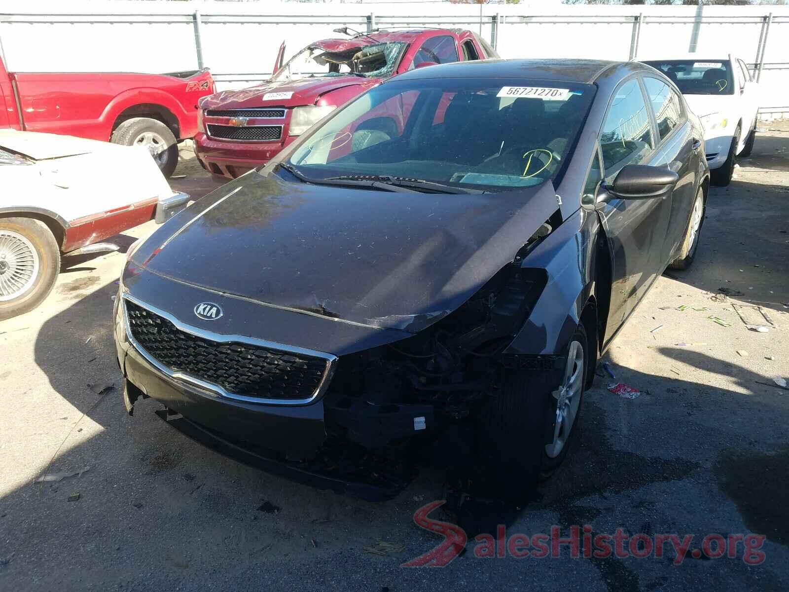 3KPFK4A77HE020921 2017 KIA FORTE