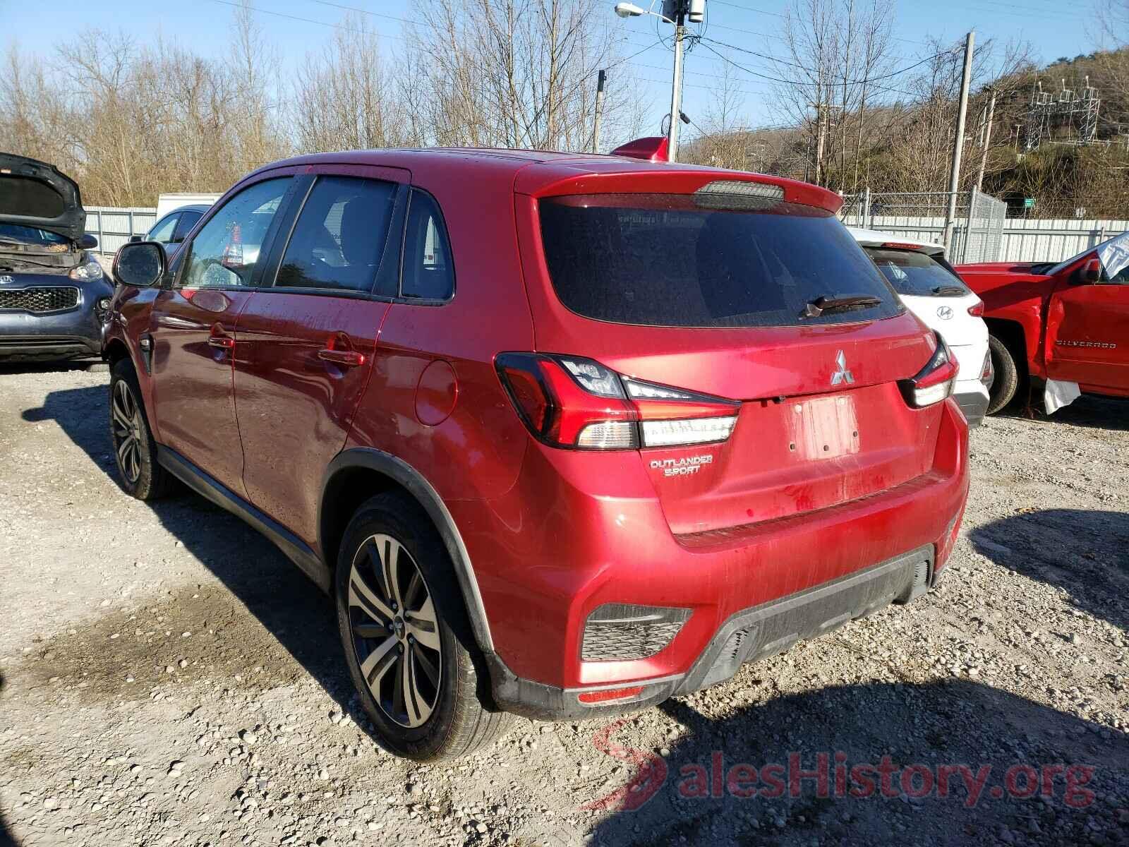 JA4AR3AU4LU026511 2020 MITSUBISHI OUTLANDER