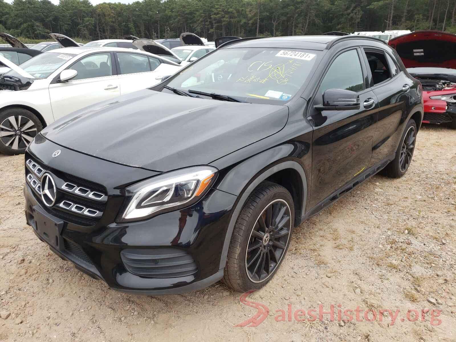 WDCTG4GB5KJ550843 2019 MERCEDES-BENZ GLA-CLASS