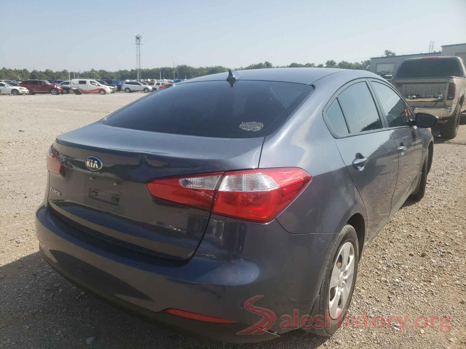 KNAFK4A61G5460017 2016 KIA FORTE