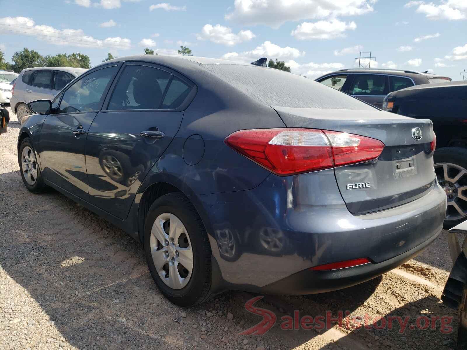 KNAFK4A61G5460017 2016 KIA FORTE