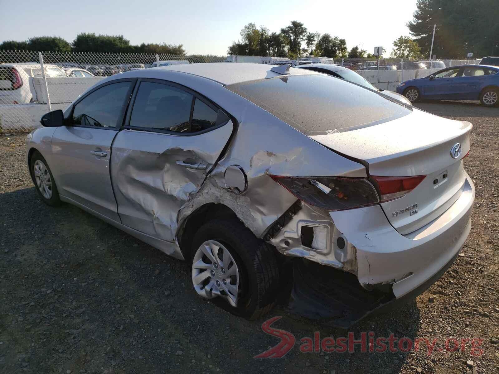 5NPD74LF9HH062662 2017 HYUNDAI ELANTRA